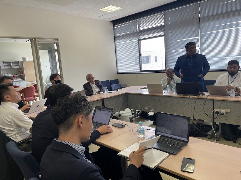 Providing Lecture in Tokyo University of Science-JICA